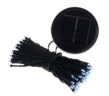 Plow & Hearth 36 Solar String Lights w/ 100 LED s - M42685 QVC.com